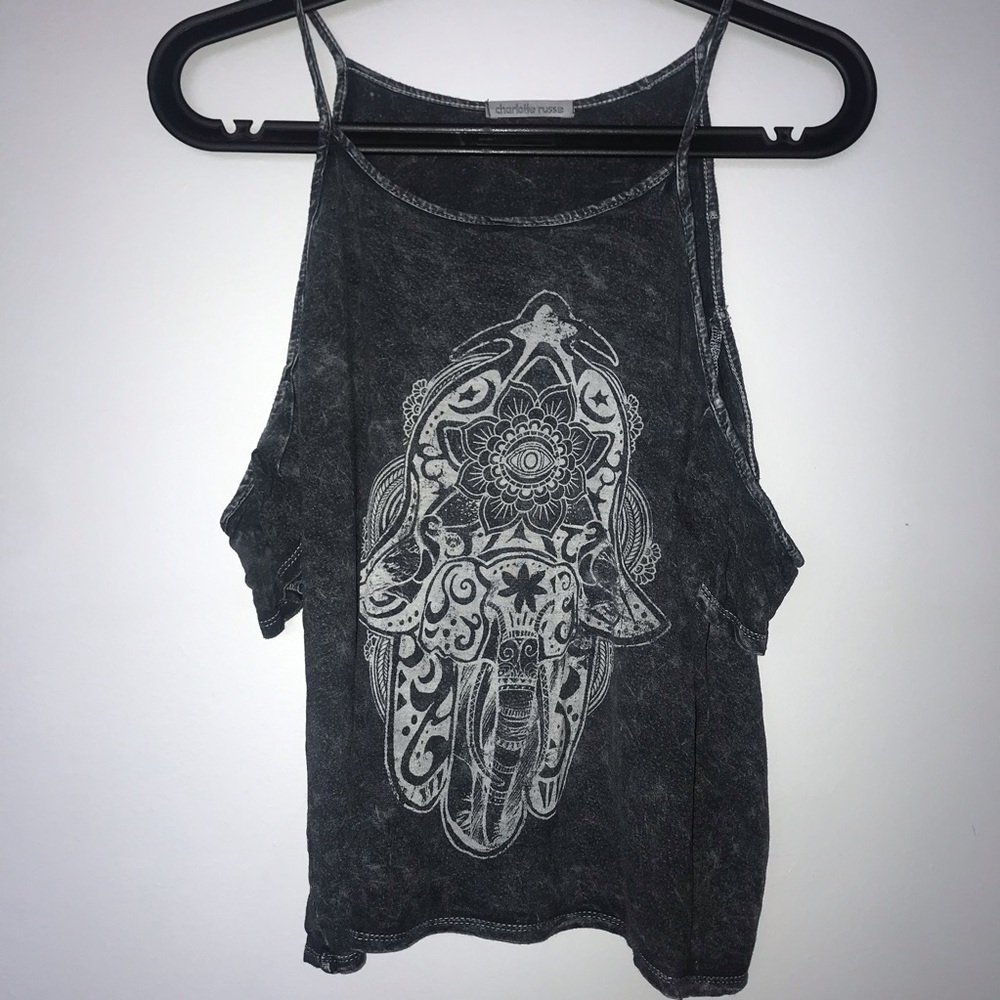 🔮 Cute Boho Graphic Print Top